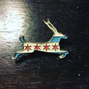 Chicago Flag Antelope Pin Limited Edition Phish